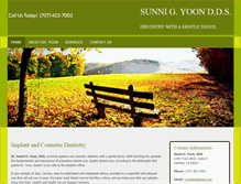Tablet Screenshot of gentletouchdentistry.biz
